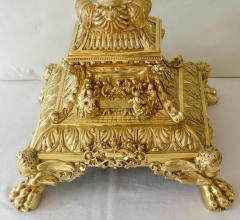 French Antique Baroque Exposition Monstrance